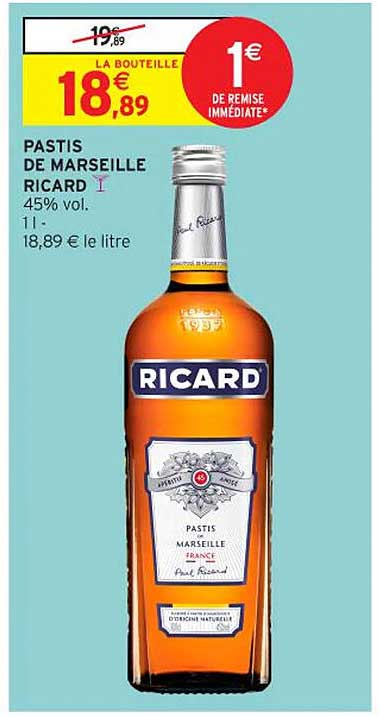 PASTIS DE MARSEILLE RICARD