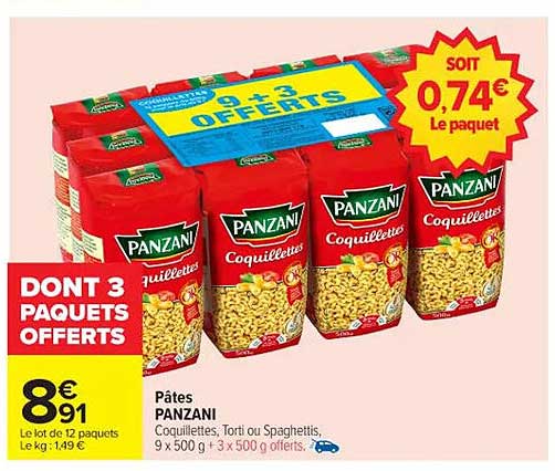 Pâtes PANZANI