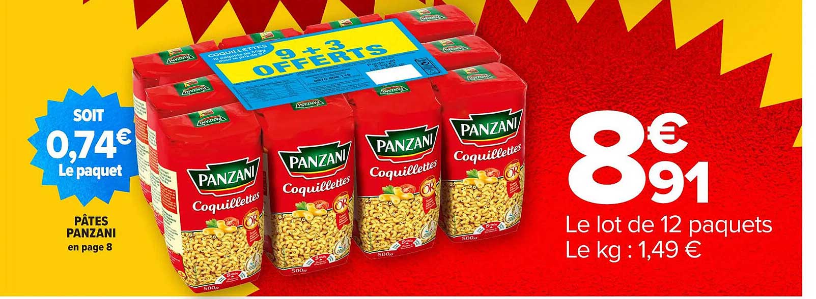 PÂTES PANZANI
