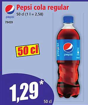 Pepsi cola regular