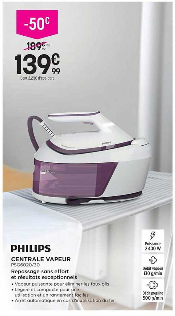 PHILIPS CENTRALE VAPEUR PSG6020/30