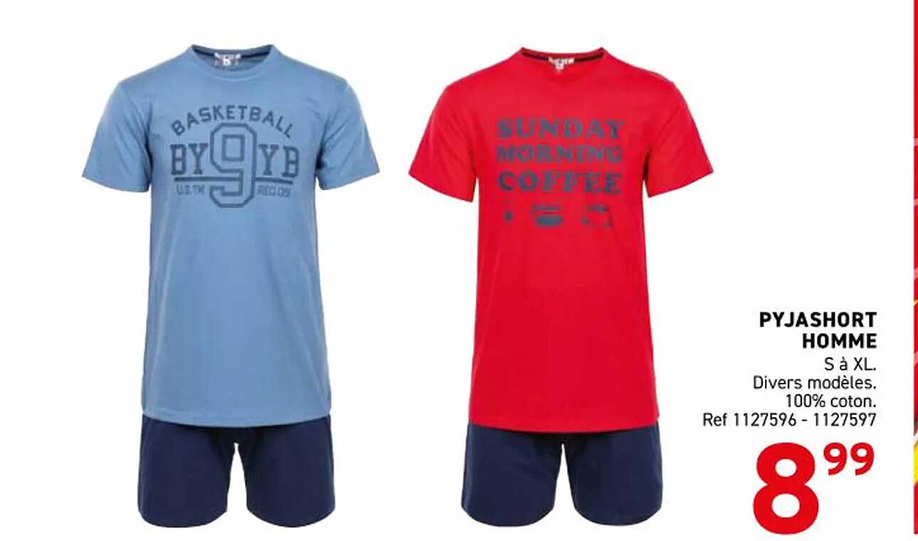 PYJASHORT HOMME