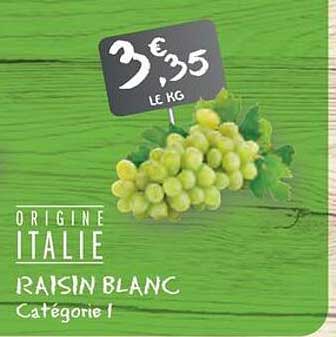 RAISIN BLANC