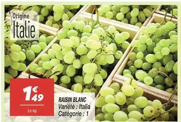 RAISIN BLANC