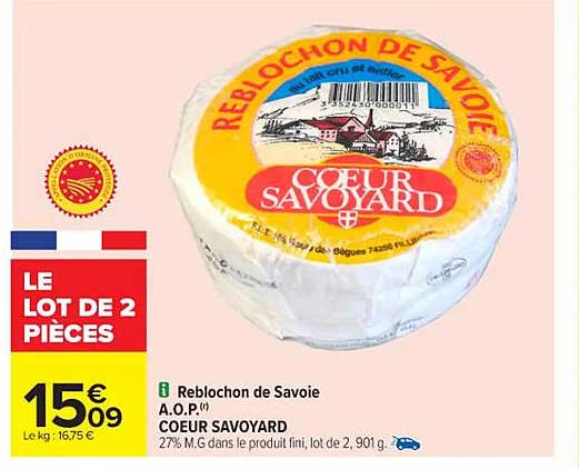 Reblochon de Savoie A.O.P.