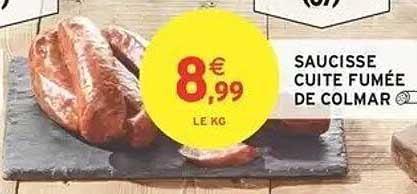 SAUCISSE CUITE FUMÉE DE COLMAR