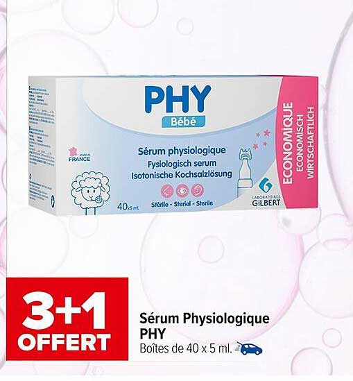 Sérum Physiologique PHY