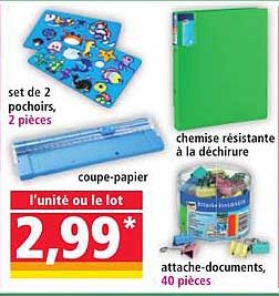 set de 2 pochoirs, 2 pièces, coupe-papier, chemise résistante à la déchirure, attache-documents, 40 pièces