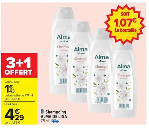 Shampoing ALMA DE LINA
