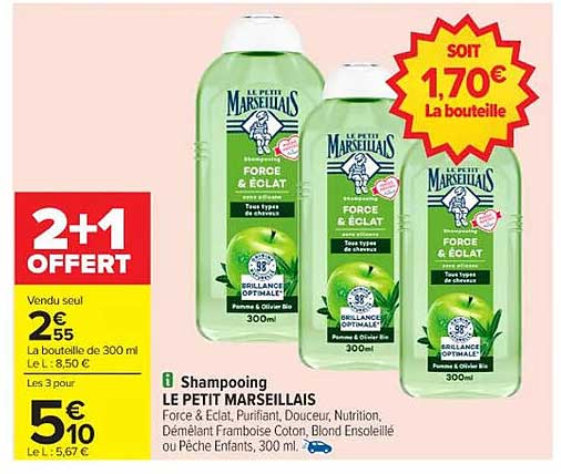 Shampooing LE PETIT MARSEILLAIS