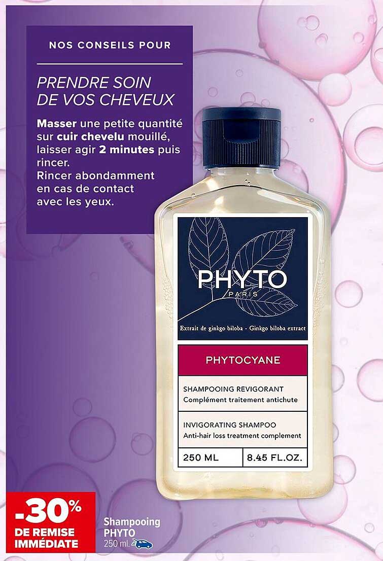 Shampooing PHYTO 250 ml