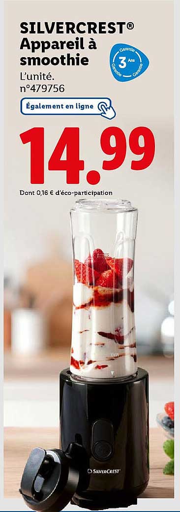 SILVERCREST® Appareil à smoothie