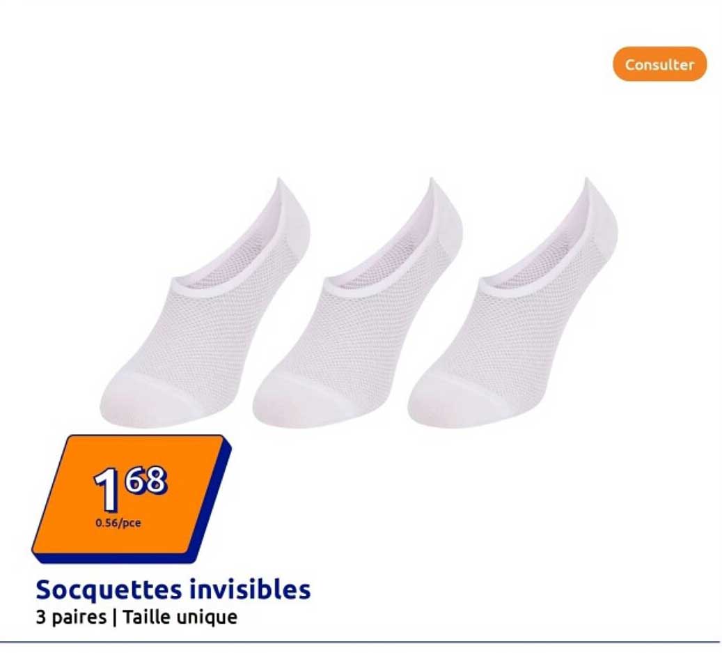 Socquettes invisibles