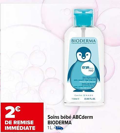 Soins bébé ABCderm BIODERMA