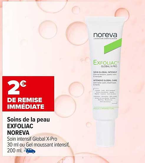 Soins de la peau EXFOLIAC NOREVA
