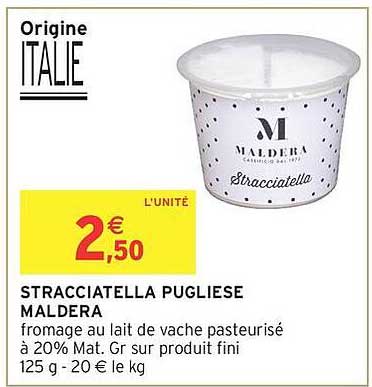 STRACCIATELLA PUGLIESE MALDERA