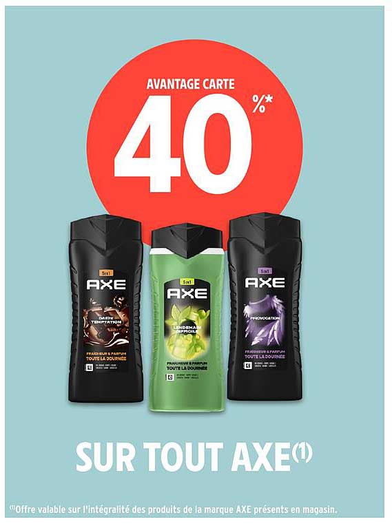 SUR TOUT AXE