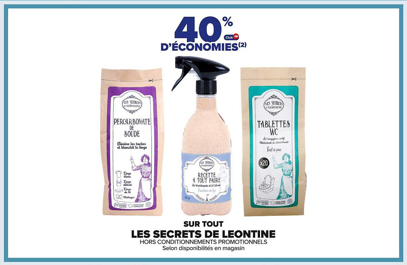 SUR TOUT LES SECRETS DE LEONTINE