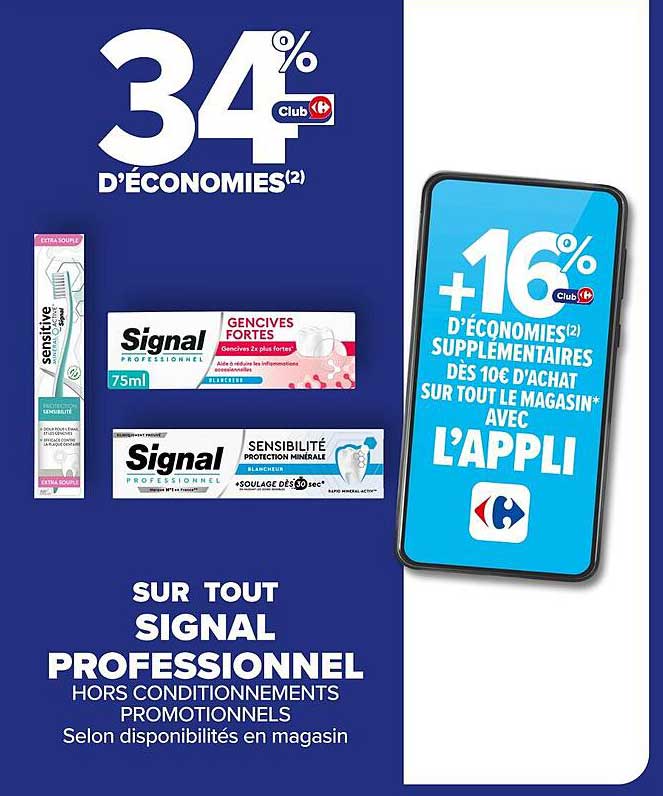 SUR TOUT SIGNAL PROFESSIONNEL