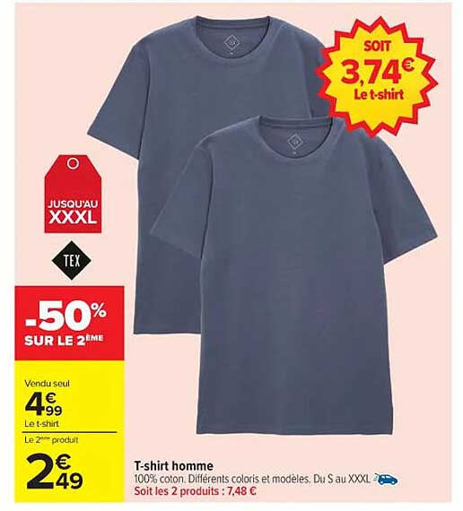 T-shirt homme