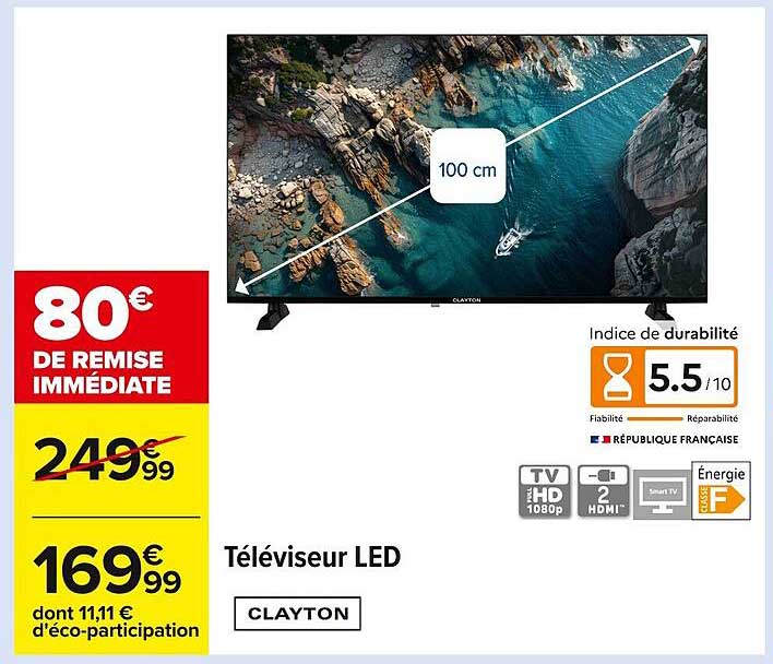 Téléviseur LED