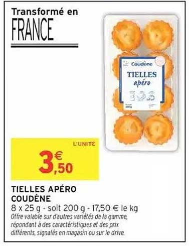 TIELLES APÉRO COUDÈNE