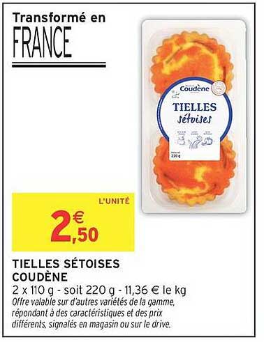 TIELLES SÉTOISES COUDÈNE