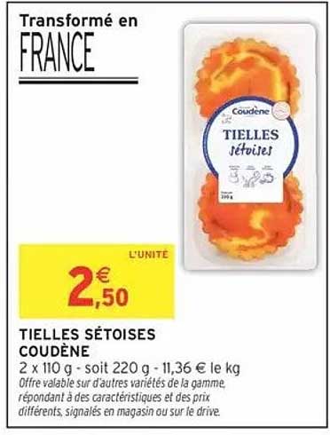 TIELLES SÉTOISES COUDÈNE