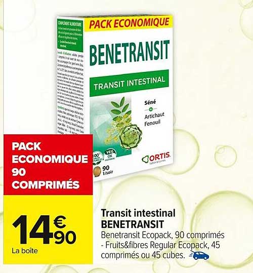 Transit intestinal BENETRANSIT