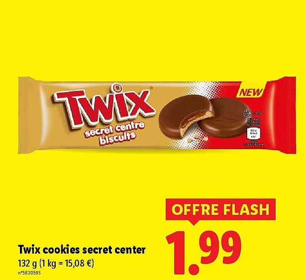 Twix cookies secret center