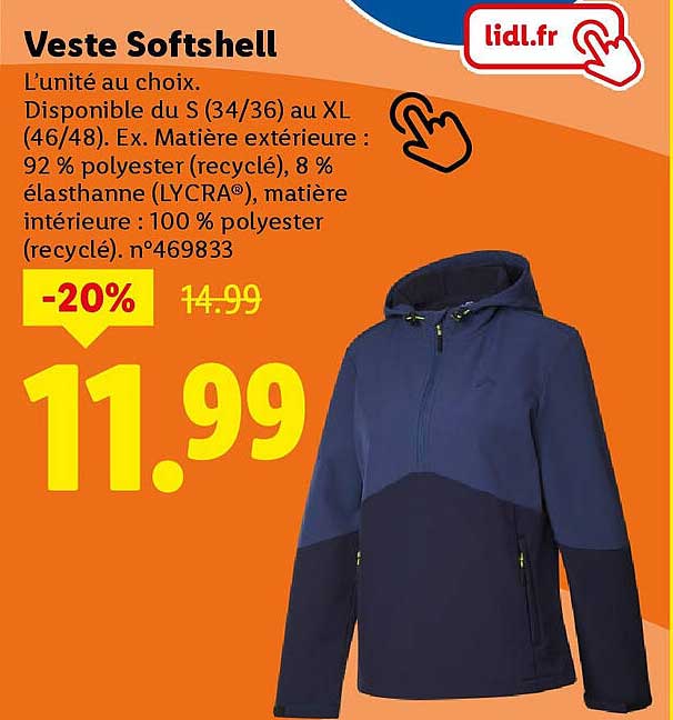 Veste Softshell