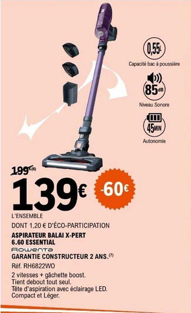 Sitemapcdatahttpsshopinf Inetcomleclerc Aspirateur Balai Promo