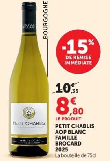 -15% DE REMISE IMMÉDIATE