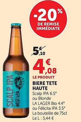 -20% DE REMISE IMMÉDIATE