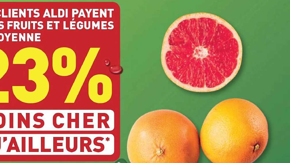 23% moins cher qu'ailleurs