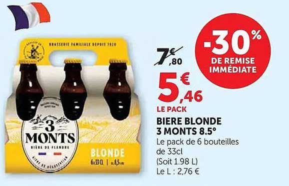 -30% DE REMISE IMMÉDIATE