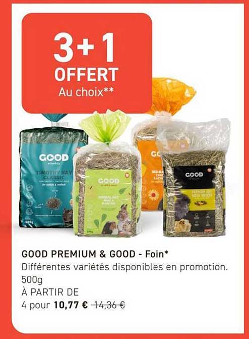 3+1 OFFERT Au choix**