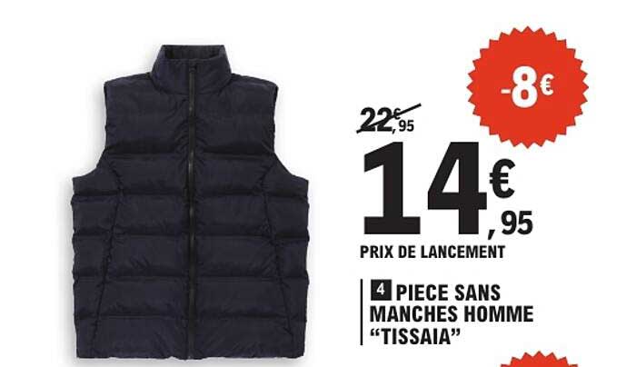 4 PIECE SANS MANCHES HOMME “TISSAIA”