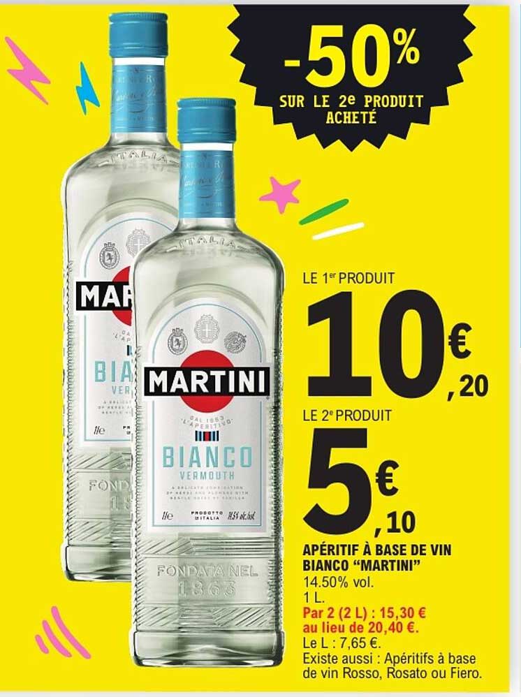 -50% sur le 2e produit acheté