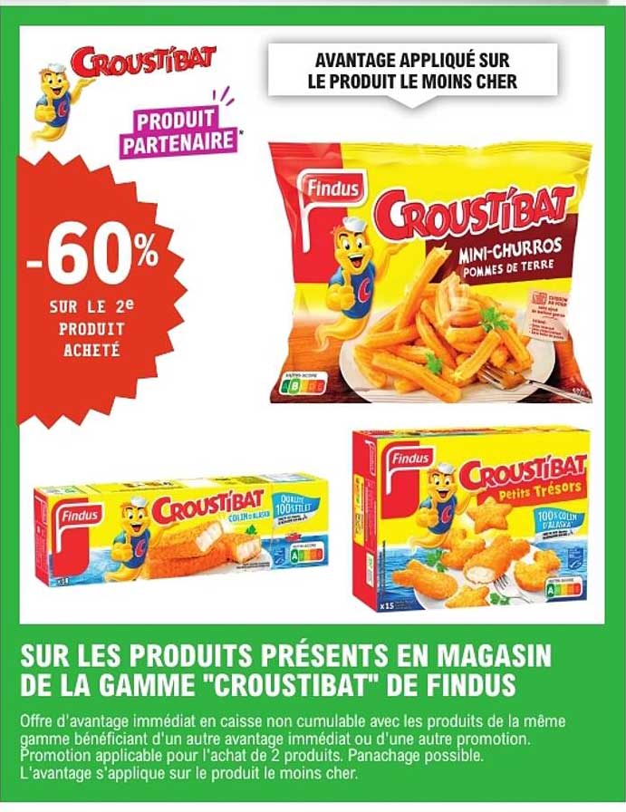 -60% SUR LE 2e PRODUIT ACHETÉ