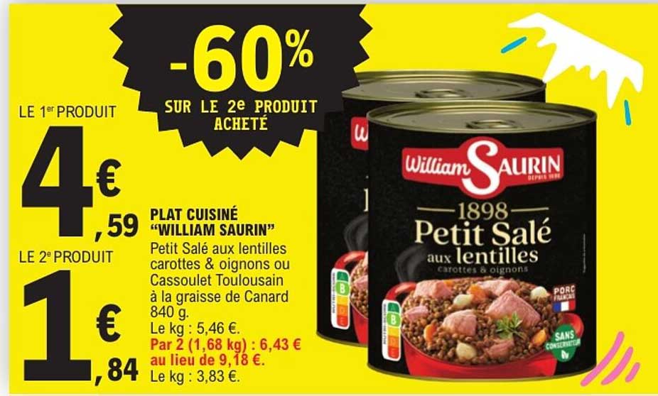 -60% SUR LE 2e PRODUIT ACHETÉ