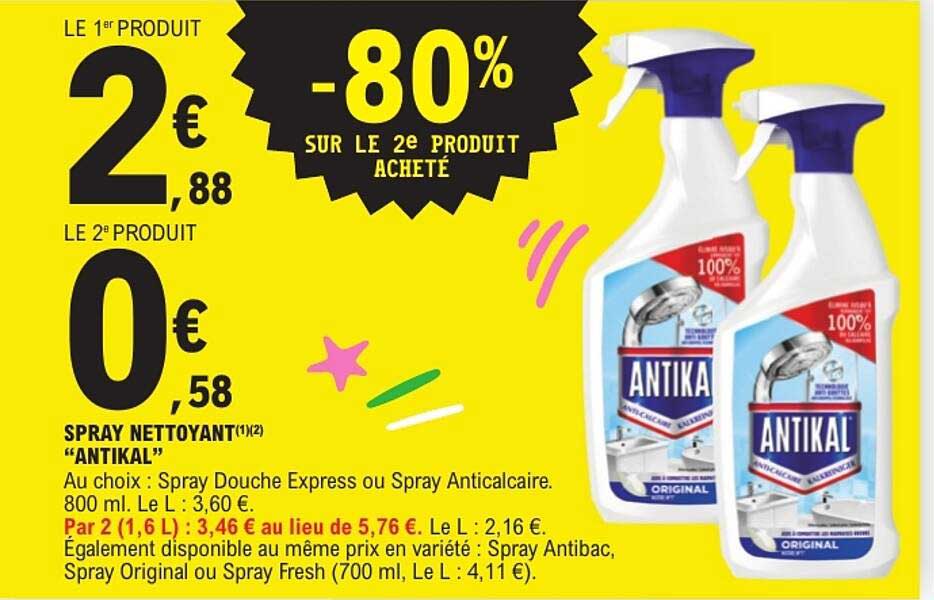 -80% SUR LE 2e PRODUIT ACHETÉ