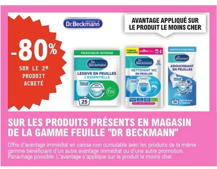 -80% SUR LE 2e PRODUIT ACHETÉ