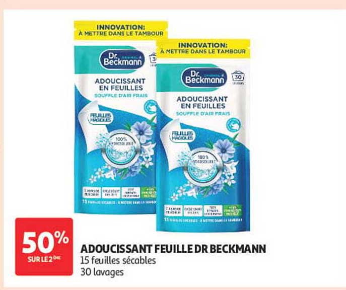 ADOUCISSANT FEUILLE DR BECKMANN