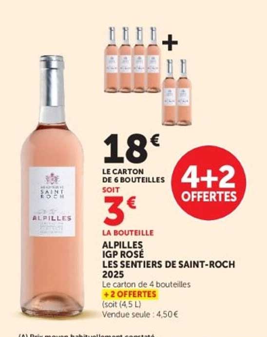 ALPILLES IGP ROSÉ LES SENTIERS DE SAINT-ROCH 2025