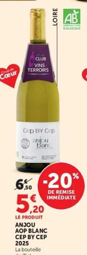 ANJOU AOP BLANC CEP BY CEP 2025