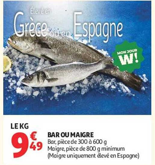 BAR OU MAIGRE