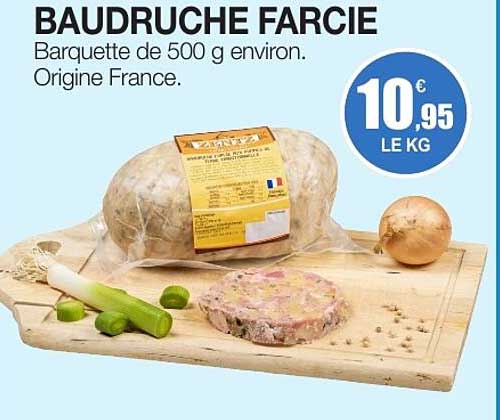 BAUDROUCHE FARCIE