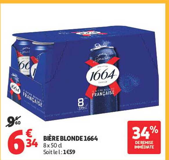 BIÈRE BLONDE 1664