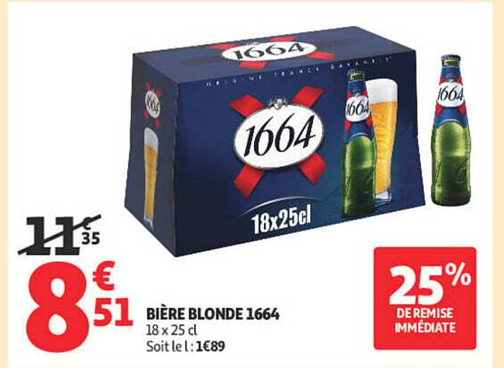 BIÈRE BLONDE 1664
